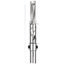 1pc Woodworking Step Drill Bit Two-stage Countersink Drill Spiral Flute For Screws HSS Hole Drilling Chip Removal Smooth Cutting 3x8x100