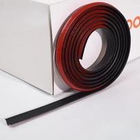 1PC 3meters/118.11inch Flexible Trim Caulk Strip, Peel and Stick Trim for Molding, Wall Corner, Baseboard, Easy Installation (black,3meters) juoda