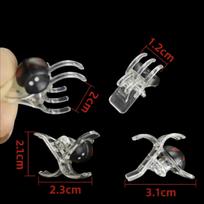 20pcs Decorative Design Ladybug Clip Climbing Plant Support Support Frame Insect Decorative Clip Garden Ornaments Fixed Design juoda