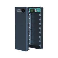 5V‑2.1A 18650 Battery Organizer Box for DIY Power Bank Assembly