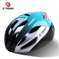 X-TIGER Bicycle Helmet Man Women Breathable Ultra-light One-piece Molding Helmets Shockproof Adjustable MTB Road Cycling Helmets L-58-61cm