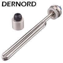 DERNORD 1.5 Tri-clamp 240V Brewing Heating Element SUS304 Sanitary Immersion Water Heater Boiler 2.5kw/3.5kw/4.5kw/5.5kw 240V