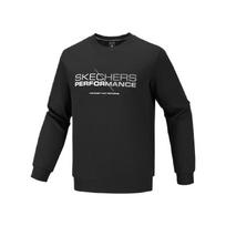 Skechers Basic Sports Series Knitted Comfortable Breathable Sweatshirt Men tops P126M006-0018 S