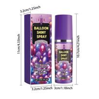 30ml Balloon Shine Spray High-Gloss Balloon Polish Anti-Fading Balloon Spray Party Enhance Balloon Precise Mist  30ml