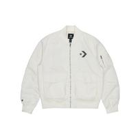 Converse SS22 Logo Loose Sports Retro aviator Jacket Couple Style White Men's 10024169-A01 L