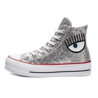 (WMNS) Converse Chiara Ferragni x Chuck Taylor All Star 'Lift Silver' Women's 563828C EU 35