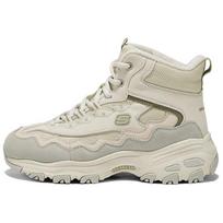 Skechers DLites 1.0 Retro Comfortable Lightweight Durable High-Top Lifestyle Casual Shoes Women sneaker Gray Brown 168026-TPE 36.5