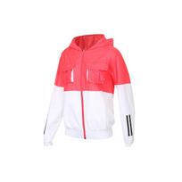(WMNS) adidas neo CS Windbreaker Jacket Pink/Red Women's DW8326 M