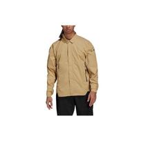 Men's adidas Terrex C Myshelter W.r Logo Stripe Printing Lapel Jacket Khaki H48571 XL