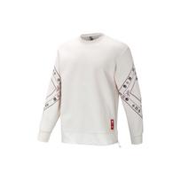 Men's adidas neo Cny Swt Limited Funny Pattern Sports Round Neck Pullover Pink White HM7488 XL
