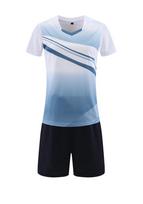 Unisex Quick-Dry Volleyball & Badminton Team Jersey - Breathable, Printed Competition Uniform for Students Men's L