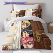 JoJos Bizarre Adventure Duvet Cover - Soft Cozy, Kids Bedding Gift, Extra Large  Multiple Sizes -HE97 135x200cm