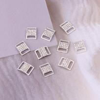 10vnt 10*15MM Cirkonio Bikini Jungties Sagtis Lydinio Grandinėlė Maudymosi Kostiumo Dekoratyvinė Cirkonio Sagtis Pasidaryk pats Juvelyrikos Aksesuarai