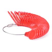 Measure Finger Sizer Ring Gauge All UK Sizes A-Z US Sizes 0-13 Plastic Stamped