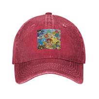 Trippie Redd    LIFE S A TRIP  Simple And Stylish Baseball cap Shapes The Face ParentChild Outfits Vintage Washed Denim Hat One Size