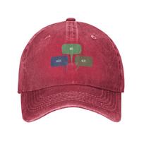 No Nope Nada Oxenfree Hiking Baseball cap Friendly For Large Head Circumference People With Big Heads Vintage Washed Denim Hat One Size