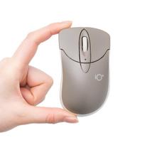 Sanwa Direct Bluetooth Mouse, Silent, Compact, Multi-Pairing, iOS Compatible, DPI Switching, Blue LED, Greige (400-MABTIP3GG)