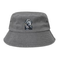 Stained Glass Arlecchino Genshin Impact Bucket Hat for Girl Summer Vocation  Field Hat for Outdoor Fishing Cap Panama Hat One Size