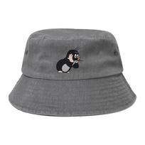 Unisex Bucket Hat Mole Surprised Summer Beach Vacation Getaway Headwear Outdoor Sports Fishing Hats  Bob Hats Birthday Gift One Size