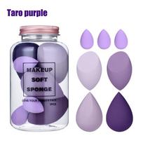 7Pcs /Set Make Up Beauty Blender Makeup Sponges Set Face Cosmetic Sponge Powder Puff for Foundation Cream Concealer Tools violetinė