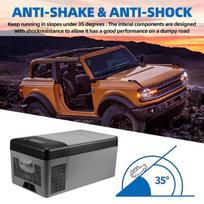 45W 15L Car Refrigerator/Freezer for Car and Home APP Control Portable Electric Compressor Cooler Car Refrigerator+APP