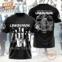 Linkin Park 2026 From Zero World Tour 3D T-Shirt XXXL