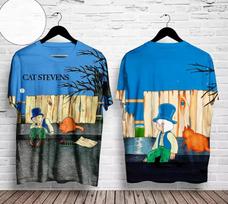 Cat Stevens Teaser And The Firecat Album Cover 3D T-shirt S to 5XL 2F1240 XXL