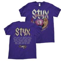 SALE! STYX Tour Purple Tshirt All Hits All Night Unisex S-5XL All Size S-4XL XXXL