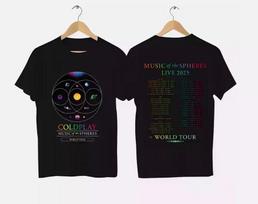 2026 Coldplay World Tour T-shirt size S-5XL S