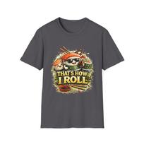 Sushi Roll Cartoon That’s How I Roll Children's Children's T  Children's T-shirt | Funny Sushi Tee 100