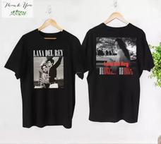 Rey Lana Del Tour 2023 Summer T-Shirt Unisex Gift Fans S-5xl Dates Shirt Concert XXL
