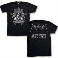 EMPEROR cd lgo CREST Official SHIRT 2X New anthems to the welkin at dusk eclipse M