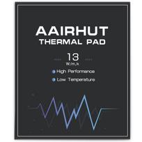 Aairhut Silicone Pad 13 WmK, 120 x 120 x 3 mm Thermal Conductive Pad Heat Dissipation Pad for GPU CPU Non-Conductive Heat Resistant Limit Odyssey