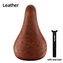 Wildside Vintage Retro PU Leather MTB Road Bike Saddle 25.4mm Racing BMX Bikes Accessories Freestyle Racing Cycling Comfort Seat