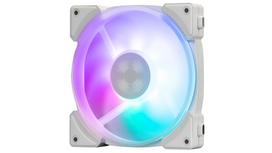 IN WIN Cableless, Connectable Modular Silent 140mm ARGB Fan - White Model 3-Pack Lynx LN140P [IW-FN-LN140P-3PK]