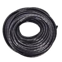 17M Cable Wire Protector Cable Organizer Management Pipe Flexible Wire Wrap Line Coiled Tube Office Cord Sleeve Cover