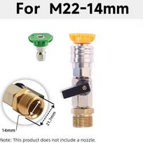 Car accessories water gun High  portable pressure washer Valve Multifunctional Connecting Assembly for M22-14,Karcher,Lavor,Bo