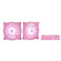 Original PC case fan, CPU fan, 12cm, 25mm thick, quiet, 1200rpm (pink)