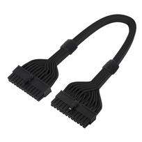 SilverStone ATX 24-pin to 24-pin modular power cable (SST-PP06BE-MB35, black)