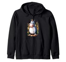Funny Animals Unicorn Friends Zip Hoodie