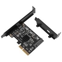 Xsdjasd USB PCIE Card Type-C PCI-Express 4X-USB 3.2 Gen 2X2 (20Gbps) 3242 Chipset for Linux 810