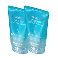 Farmstay Hyaluronic UV Shield Sun Block Cream 50g x 2pcs