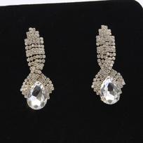 Korean Style Rhinestone Crystal Drop Earrings