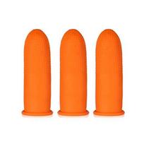 100pcs Anti-Static Latex Finger Cots Wear Resistant Non-slip Gloves Rubber Finger Cover  School L