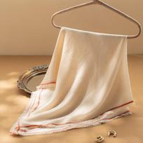 Women's New Style 100% Pure Cashmere Herringbone Tassel Scarf Shawl