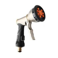 Garden Water Gun Hose Nozzle, Heavy-Duty Metal Nozzle, Durable And Not Easy To Rust, Car Wash, Gardening Watering Tool