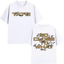 Tate McRae So Close To What 2026 Album Merch T-shirt Men Women Casual Cotton Short Sleeve T-shirts Hip Hop Streetwear Oversized Tshirt 4XL