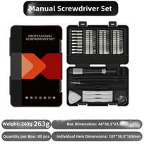 58 In 1 Precision Screwdriver Set Magnetic Steel Bits Long-lasting Repair Precision Cordless Electric Screwdriver Kit China Mainland