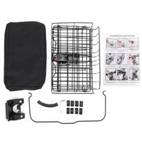 Bike Basket Front Bike Basket Folding Bike Front Basket with Quick-Release Bracket and Removable Liner Bag Easy Installation