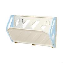 Multifunctional Plastic Folding Shoe Rack Large Capacity No Punching Door Shoe Rack Space Saving Slipper Rack Closet mėlyna